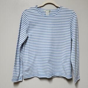 Orvis striped shirt size small